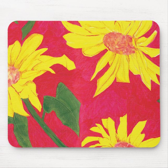 Sunflower Mouse Mat (Front)