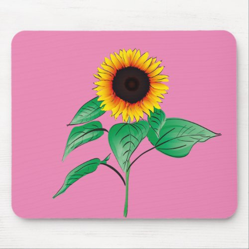 Sunflower Mouse Pad