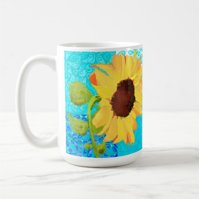 Sunflower Mug (Left)