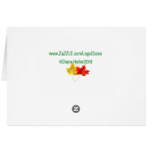 Sunflower MUG Bouquet Cards (Back Horizontal)