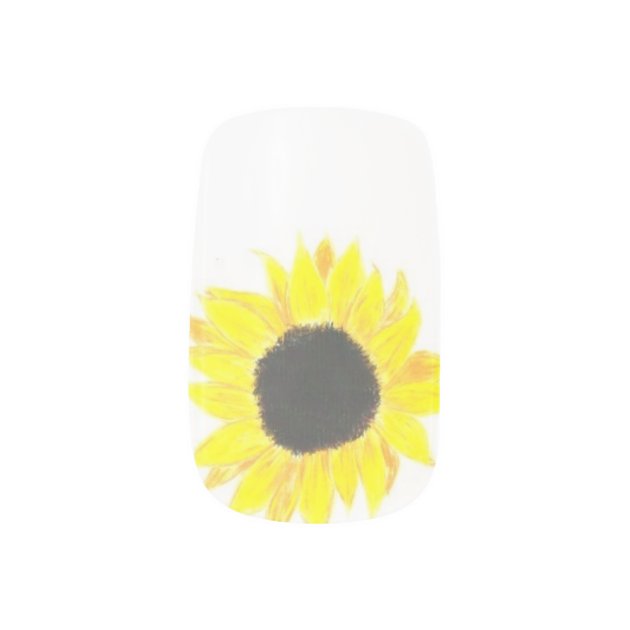 Sunflower Nail Art Stickers, Spring Bees Butterfly Flower Nail Sticker  Self-adhesive 3D Nail Art Stickers 064 - Etsy