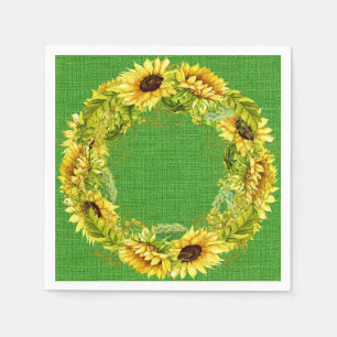 Sunflower Napkins