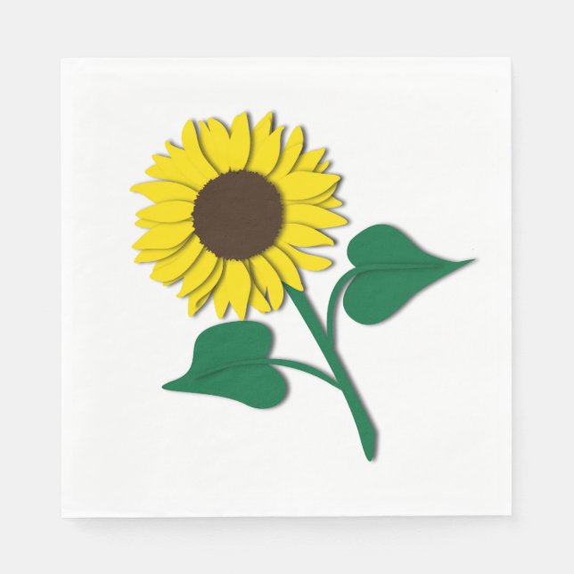 Sunflower Napkins (Front)