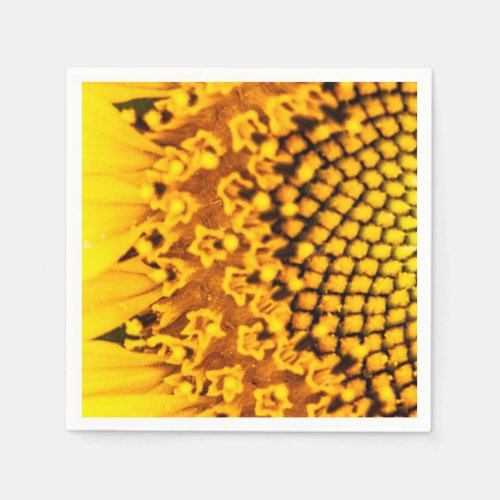 Sunflower Napkins for Weddings and Parties