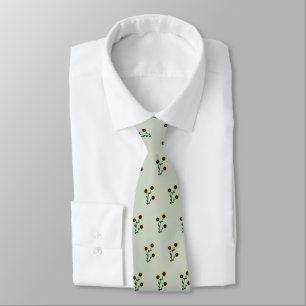 sunflower neck tie
