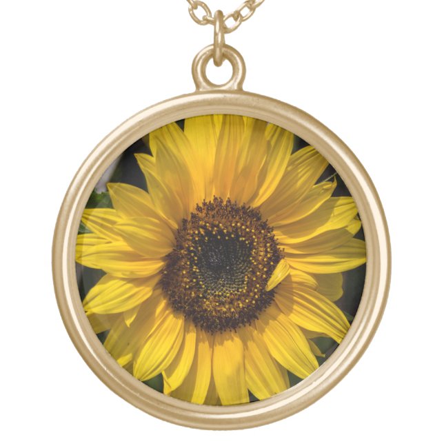 Sunflower Necklace (Front)