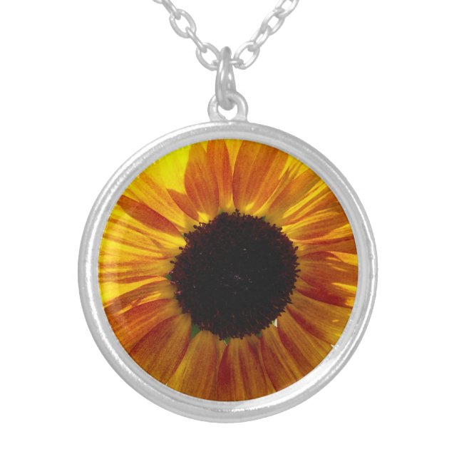 Sunflower necklace (Front)