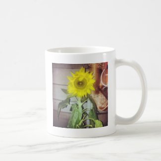 sunflower nine in the afternoon coffee mug