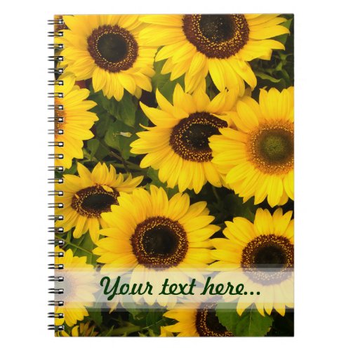 Sunflower   Note Book