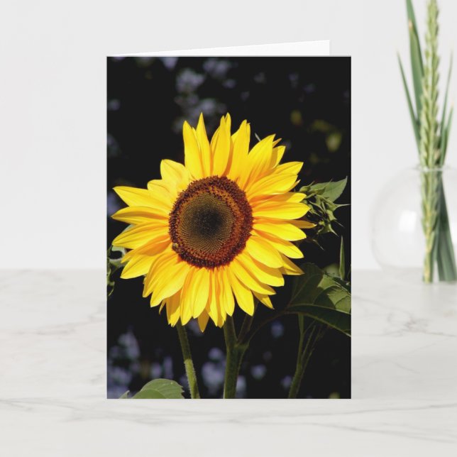 Sunflower Note Card (Front)