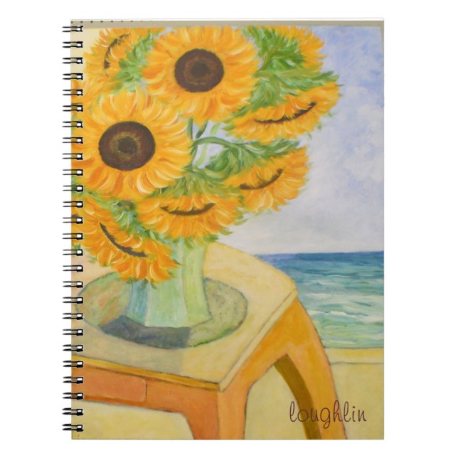 Sunflower Notebook (Front)
