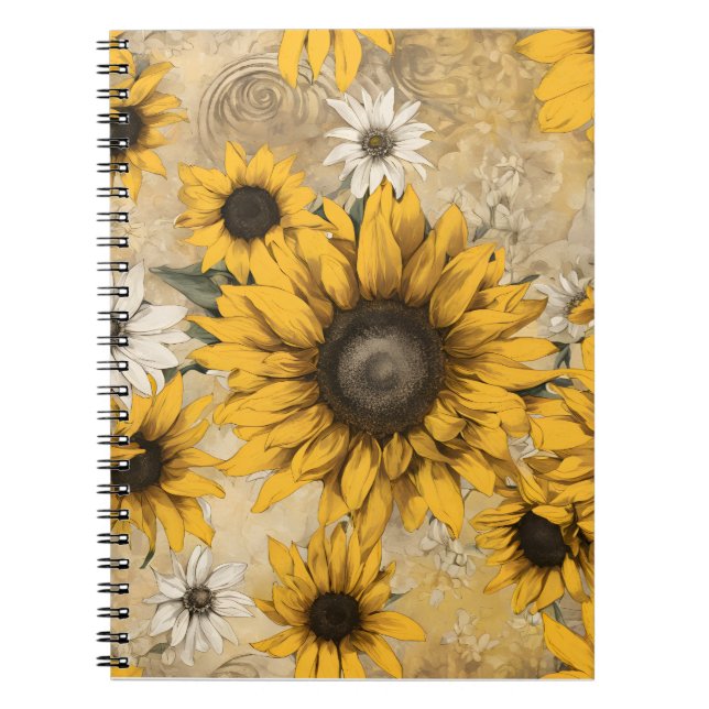 Sunflower Notebook (Front)