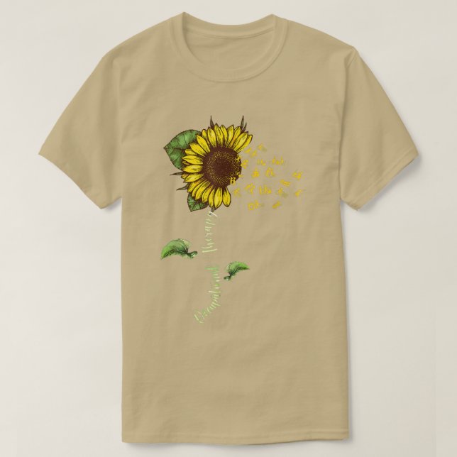 Sunflower Occupational Therapy Costume OT Therapis T-Shirt (Design Front)