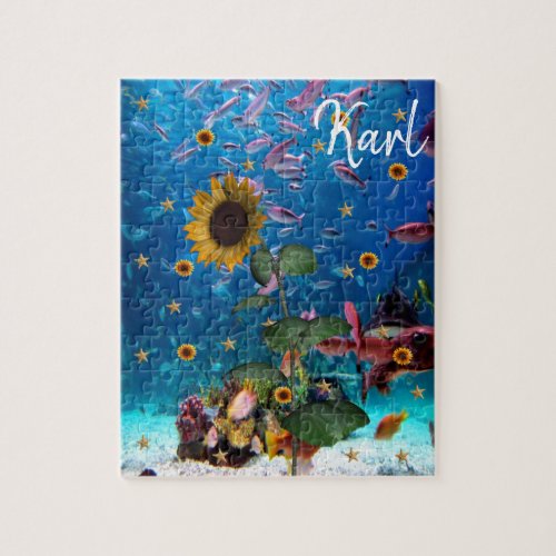 Sunflower Ocean Fish Puzzles