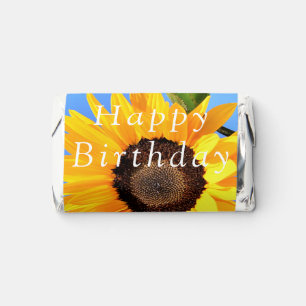 Sunflower on Blue Sky Birthday Hershey's Miniatures