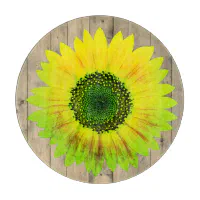 Rustic Sunflower Cutting Board
