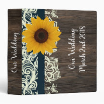 sunflower on wood lace album
