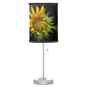 Sunflower Opening in Full Bloom Table Lamp