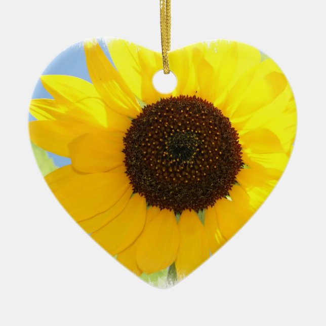 Sunflower Ornament (Front)