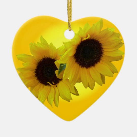 Sunflower Ornament Personalized Sunflower Gifts