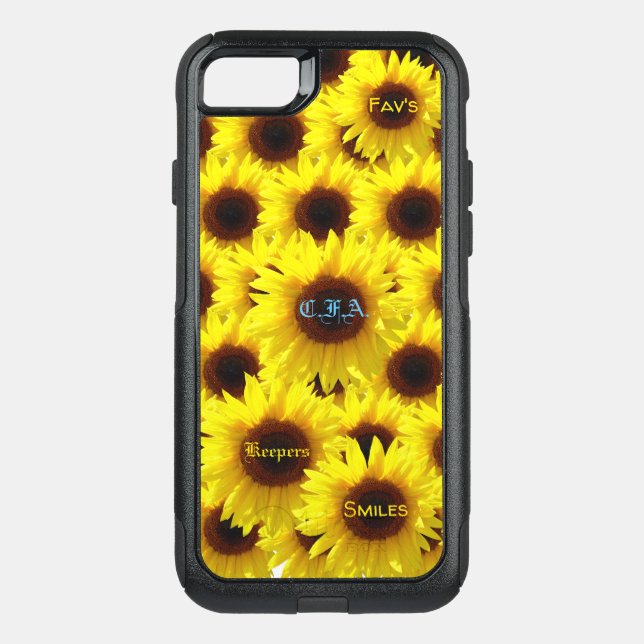 Sunflower Otterbox iPhone Case (Back)