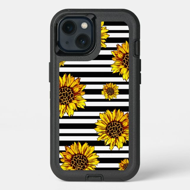 Sunflower  otterbox iPhone case (Back)