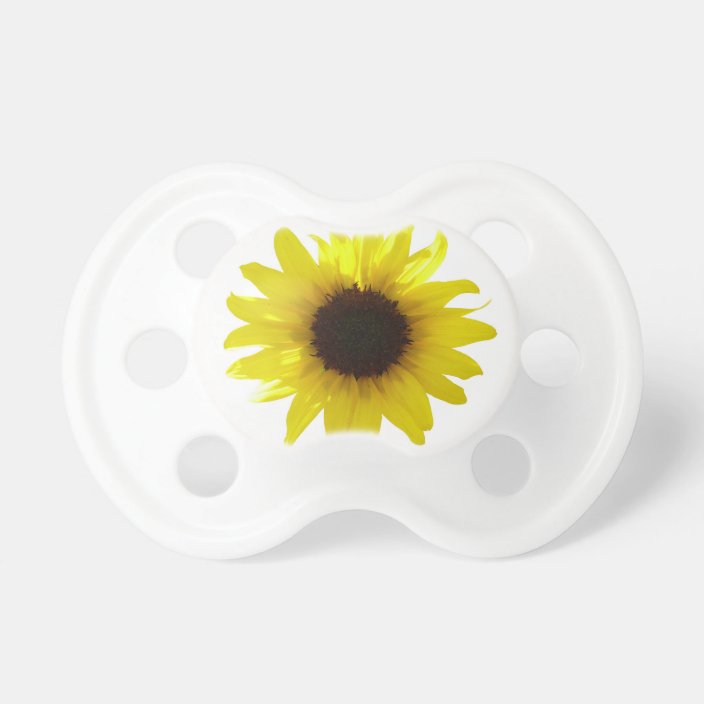 sunflower pacifier