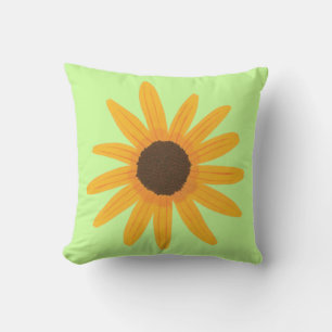 Sunflower Painting Pillow