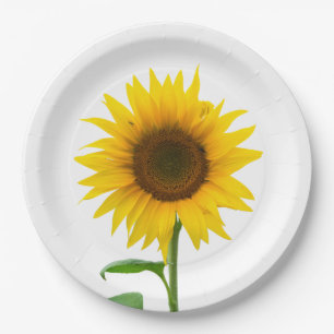 Sunflower Paper Plates
