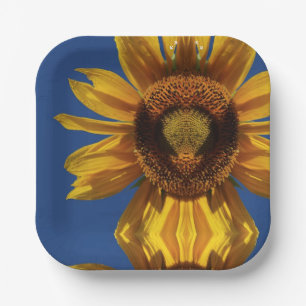 Sunflower paper plates
