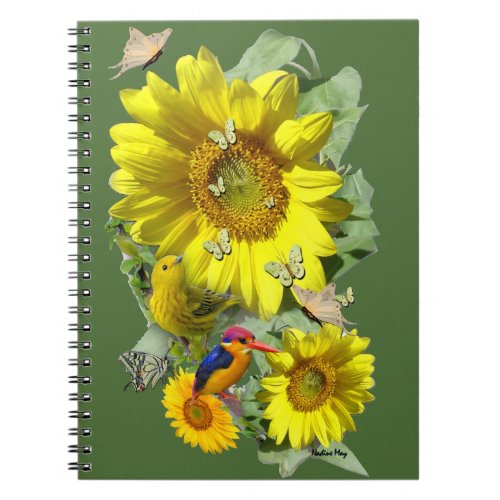 sunflower Party Notebook