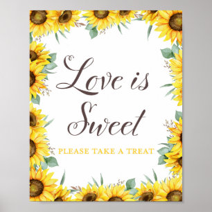 Sunflower Party Sign