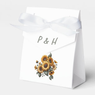 Sunflower Patch Favor Boxes