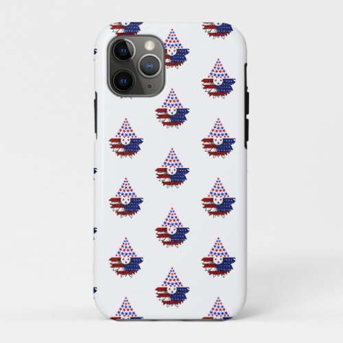 Sunflower Patriotic United States Flag 4th Of July iPhone 11 Pro Case