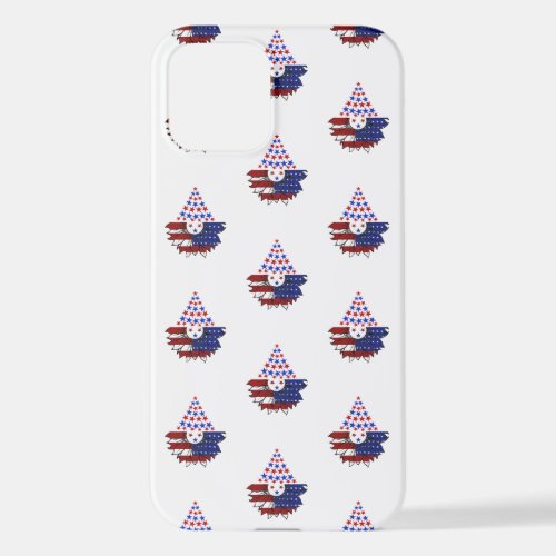 Sunflower Patriotic United States Flag 4th Of July iPhone 12 Case