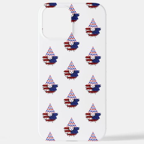 Sunflower Patriotic United States Flag 4th Of July iPhone 12 Pro Max Case