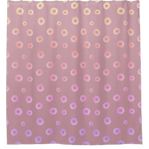 Sunflower Pattern Shower Curtain