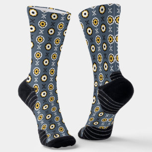 Sunflower Pattern Socks