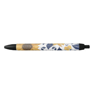 Sunflower Pens and Yellow floral Pen
