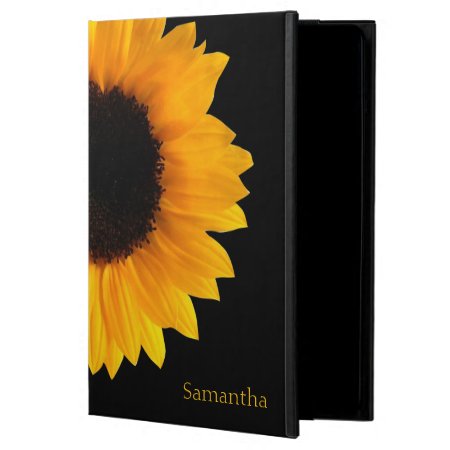 Sunflower Personalized Ipad Air Case