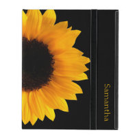 Sunflower Personalized iPad Case