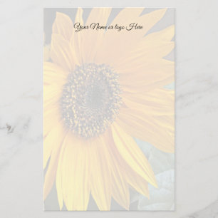 Sunflower Personalized Stationery