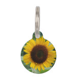 Sunflower Pet Name Tag