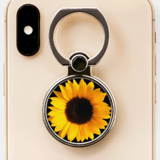 Sunflower Phone Ring Stand