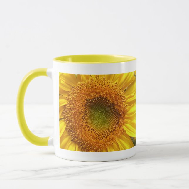 Sunflower Photo Mug (Left)