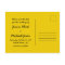 Sunflower Photo Wedding Save the Date Postcard