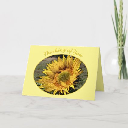 Sunflower Photo Word Collage Typography Template