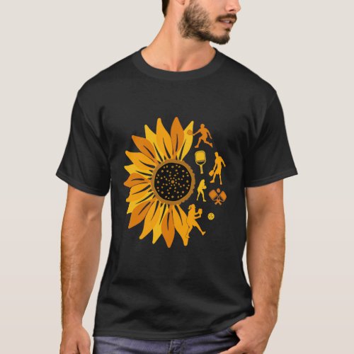 Sunflower Pickleball T_Shirt