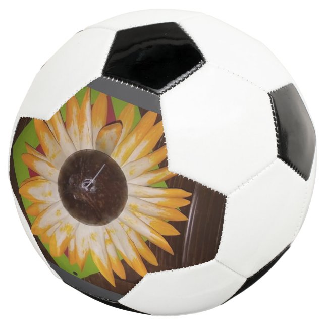 Sunflower Picture Soccer ball (Three Quarter)