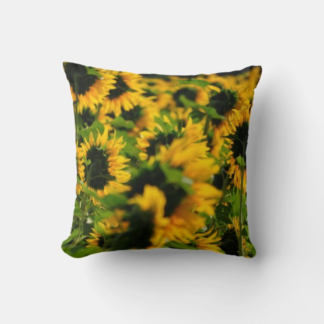 Sunflower pillow (Front)